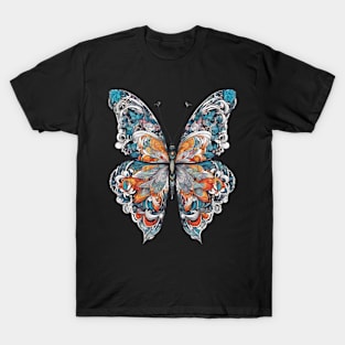 Butterfly Drawing T-Shirt